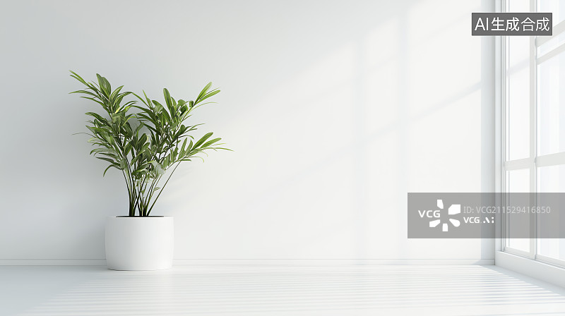 【AI数字艺术】现代建筑室内广场空间图片素材