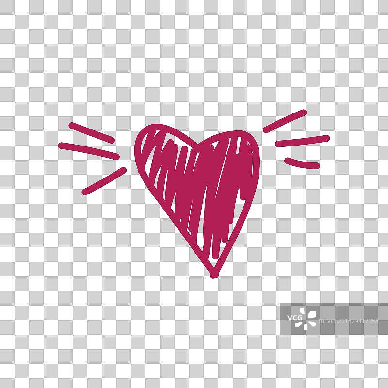 儿童涂鸦蜡笔风格手绘涂鸦草图图片素材