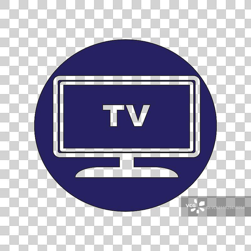 电视符号图标图片素材
