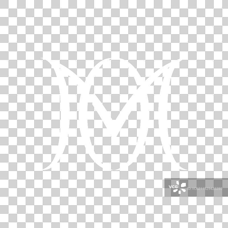 经典与现代融合的MO或OM字母组合标志图片素材