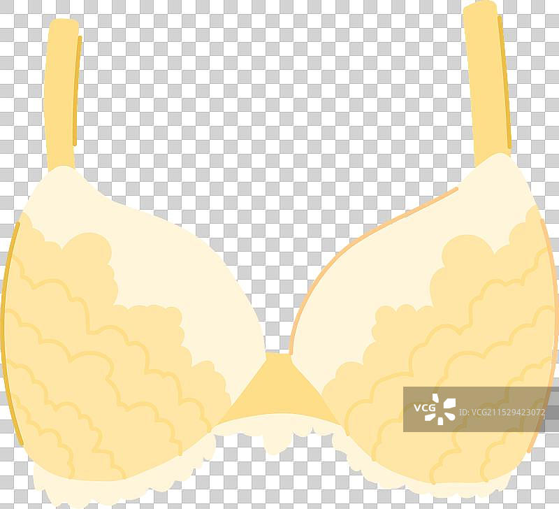 蕾丝文胸卡通图案图片素材