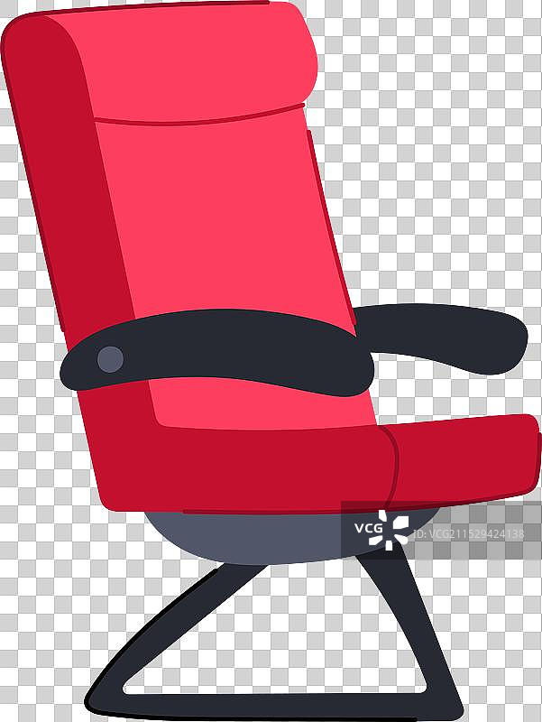 飞机座位卡通图图片素材