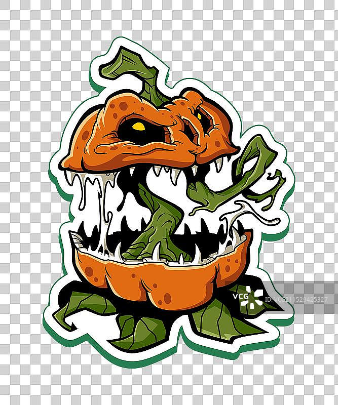 南瓜怪兽图片素材