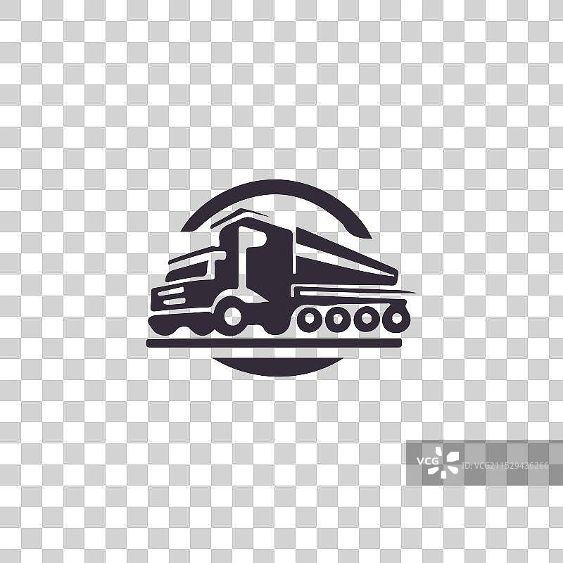 混凝土搅拌车标志图片素材