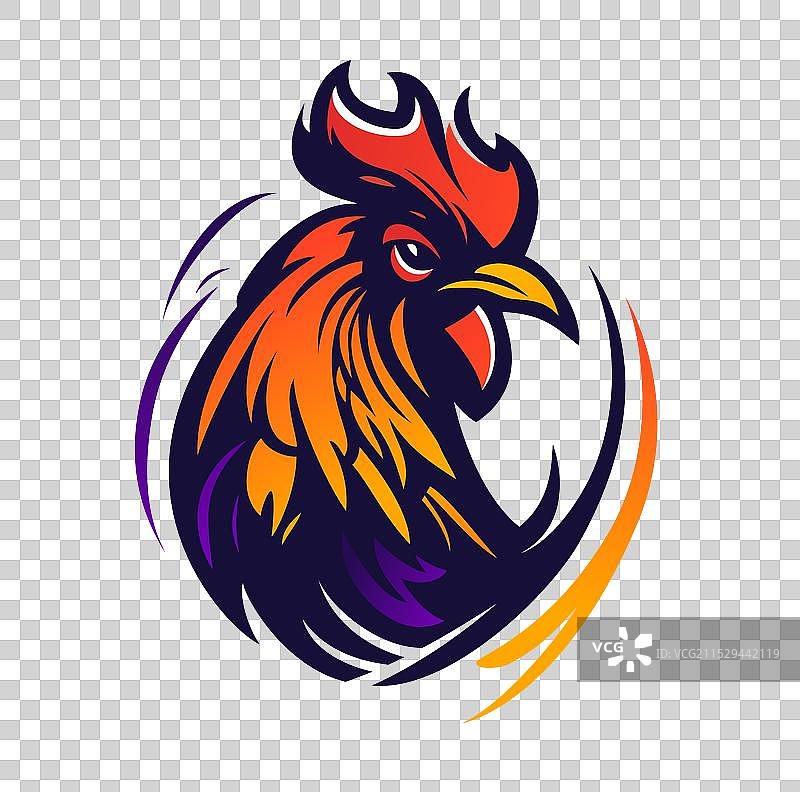 公鸡头图片素材