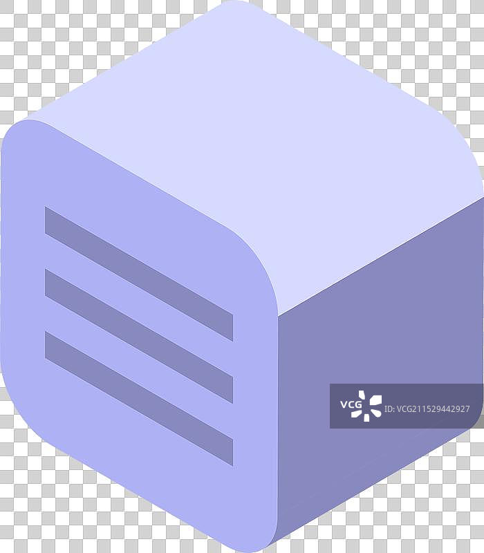 现代空调冷却系统等距图图片素材