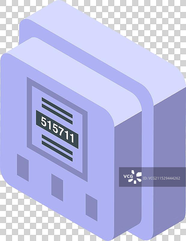 电表显示能耗数据图片素材