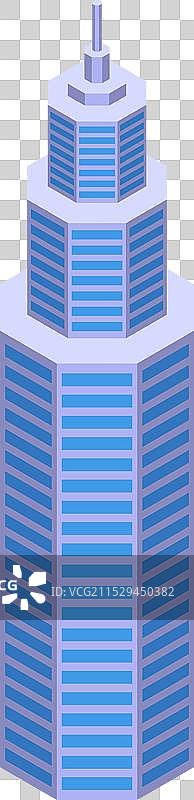 现代办公大楼直指天空图片素材