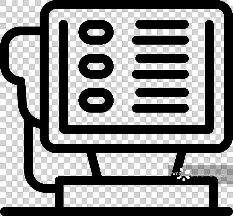 超声波机器显示怀孕期间的婴儿图片素材