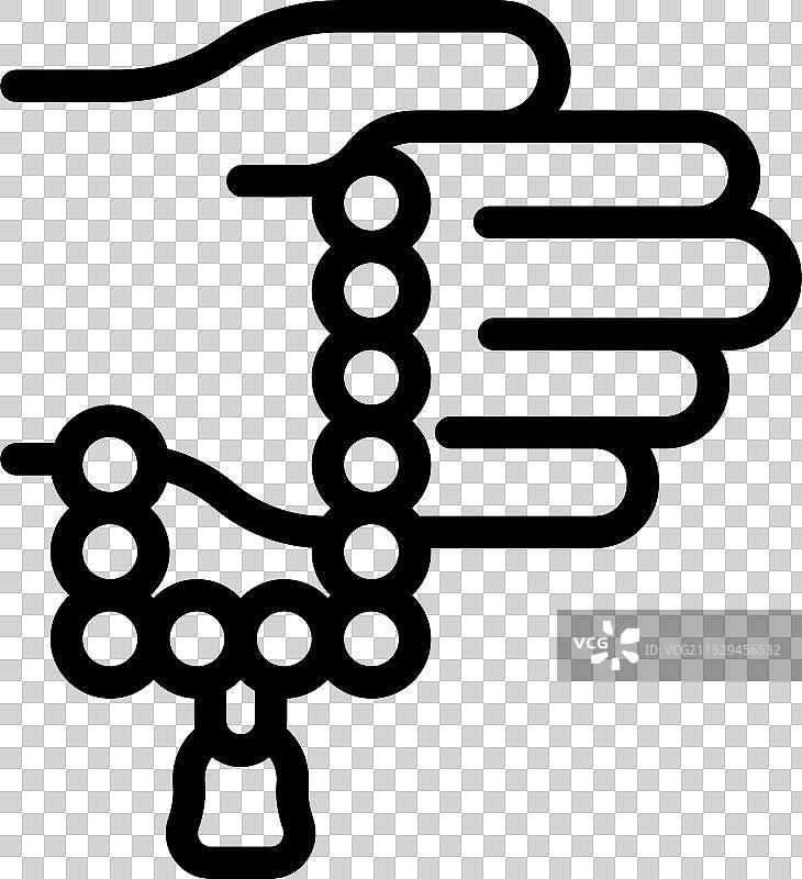 一个人手持念珠祈祷希望与安慰图片素材