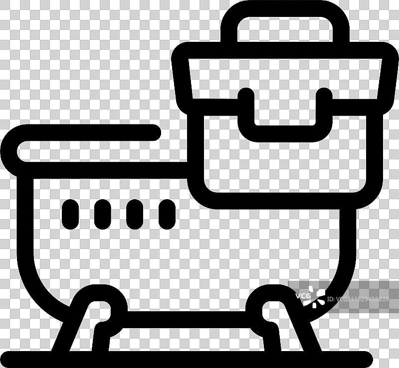 水管工正在安装现代浴缸图片素材