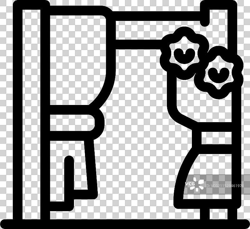 婚礼策划师为花卉布置设计方案图片素材