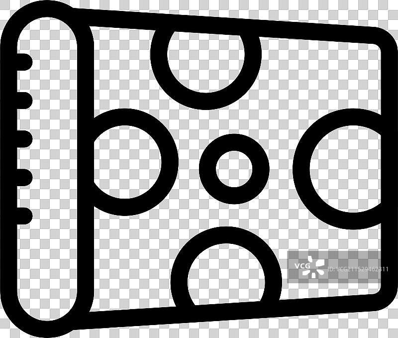 带孔的埃门塔尔奶酪块，象征着一个图片素材