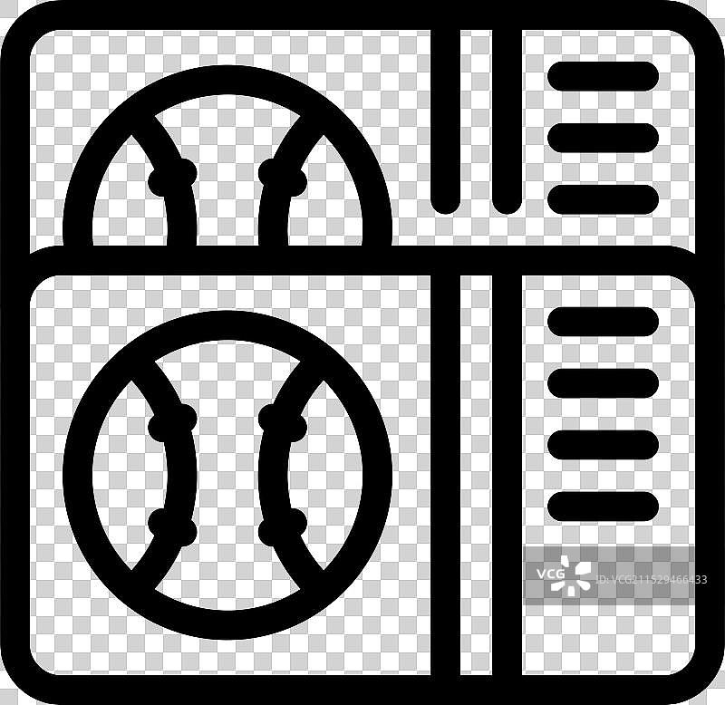 棒球记分牌显示比赛进展与两个队伍图片素材