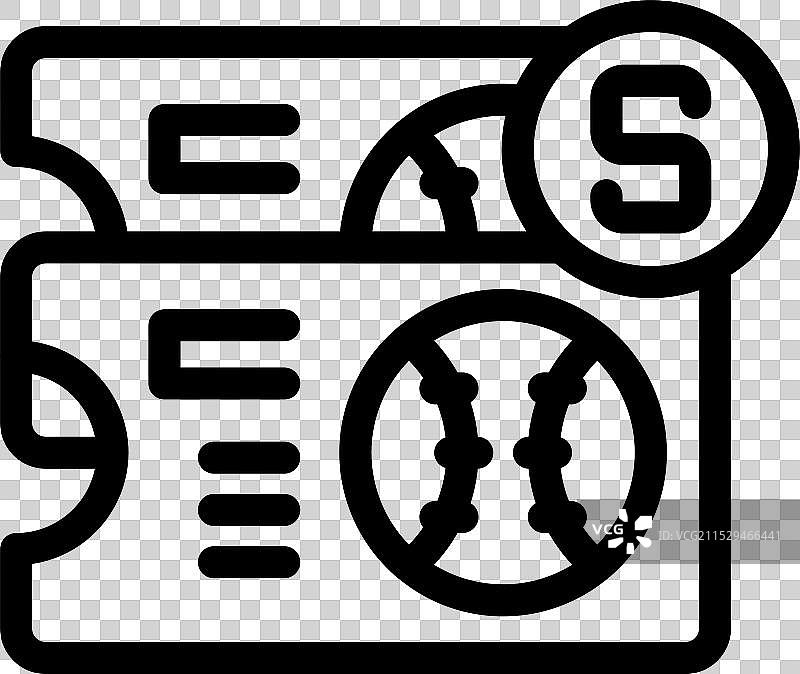 棒球票价图标，显示比赛价格图片素材