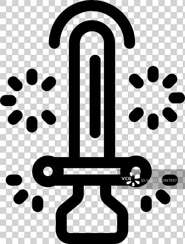 大型能量武器正在发射，产生爆炸。图片素材