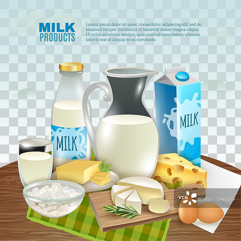 乳制品背景图片素材