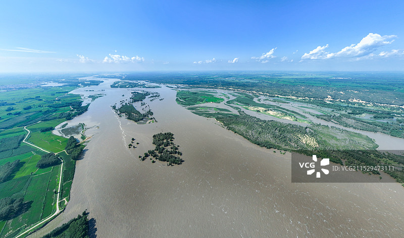 松花江吉林省松原市段图片素材