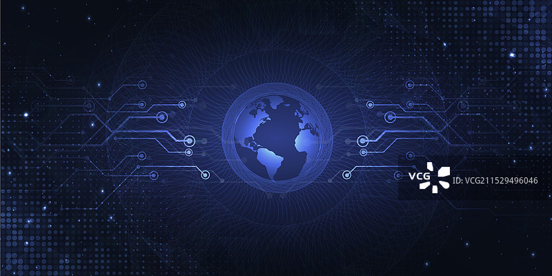 数字技术 未来主义 互联网 网络 人工智能图片素材