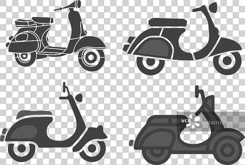 摩托车维斯帕标志图片素材