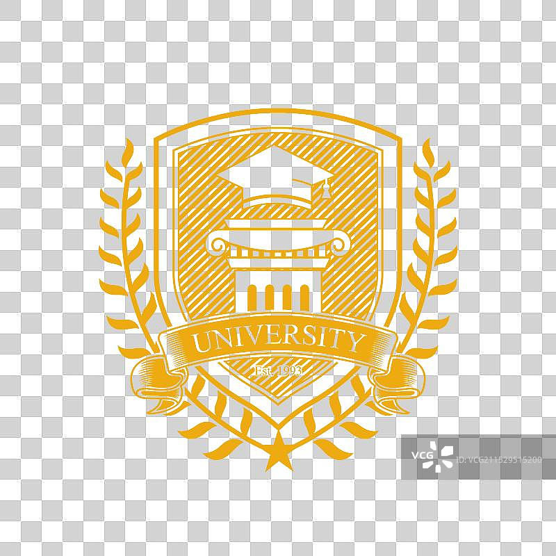 大学学院校徽标志设计图片素材