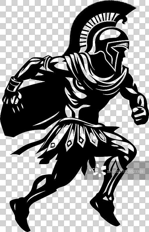 动态的军团战士冲刺徽章图片素材