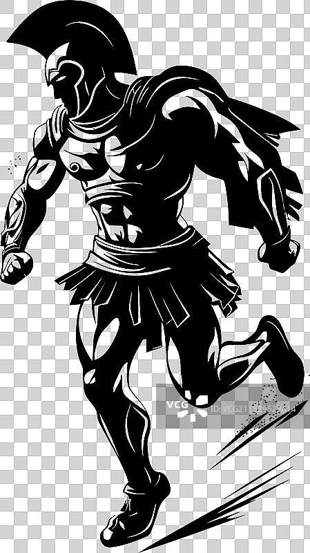 动态军团战士冲刺标志迅速图片素材