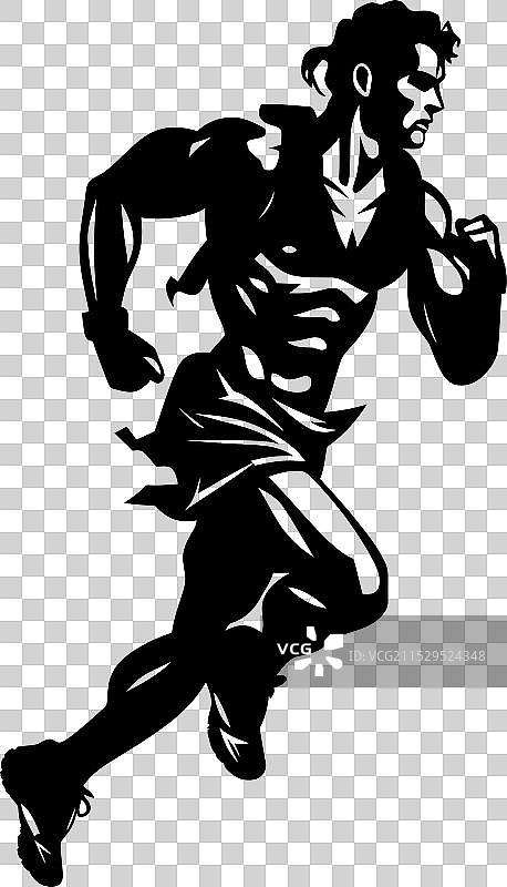 速度先锋奔跑的角斗士图标迅捷图片素材