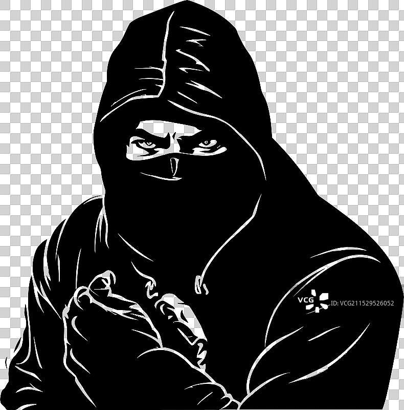 抢劫犯与被盗包的战利品图标图片素材