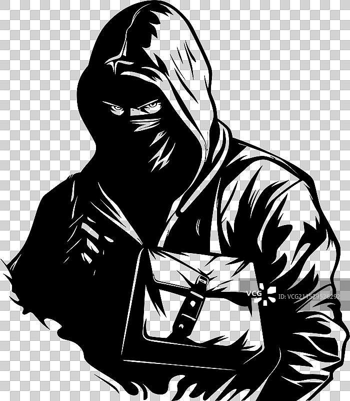 偷来的羊毛、被盗的包、图标、抢劫、赃物、劫匪图片素材