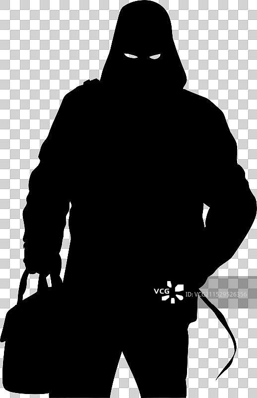 掠夺的钱包，抢劫者标志，盗窃宝藏图片素材