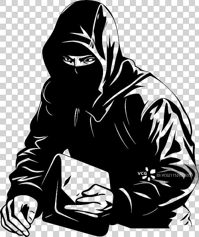 抢夺商品的劫匪徽章设计，抓捕罪犯图片素材