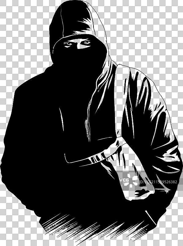 盗窃者、掠夺者、抢劫者徽章设计被盗图片素材