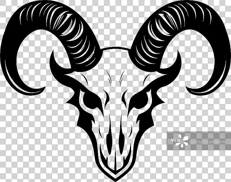 魔鬼领域骷髅标志，地狱般的强度图片素材