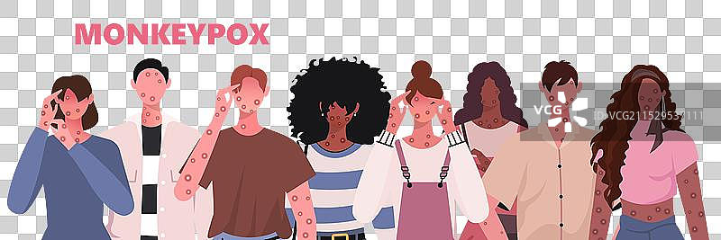 猴痘病毒图片素材