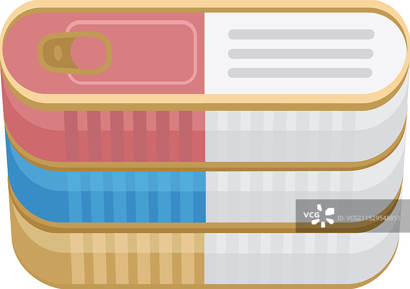 肉类标签图标卡通罐头图片素材