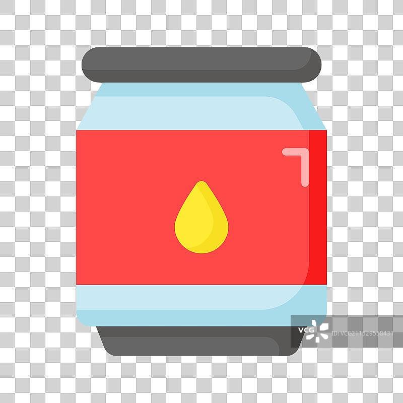 抓住这个令人惊叹的粘性胶水罐图标图片素材