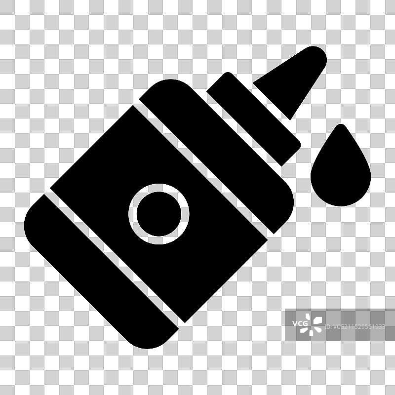 抓住这个令人惊叹的粘合剂瓶图标图片素材