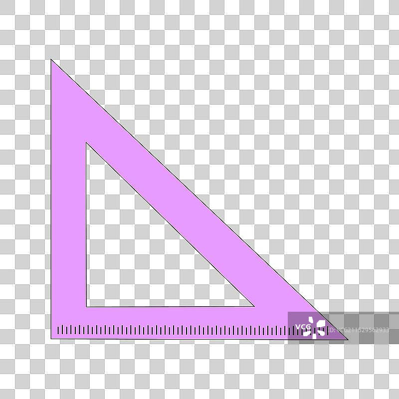 回到学校设计的三角尺图片素材