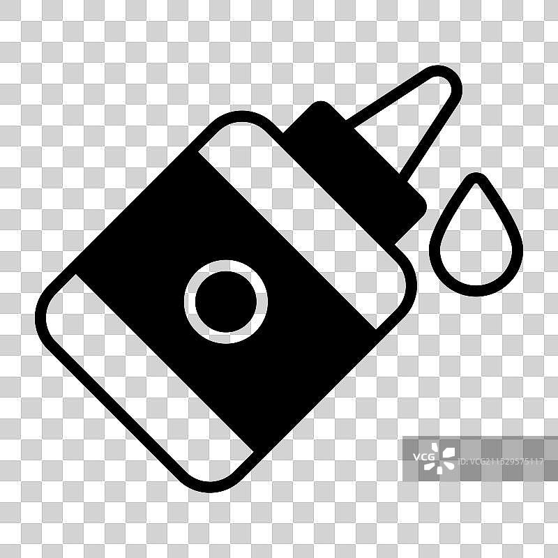 抓住这个令人惊叹的粘合剂瓶图标图片素材