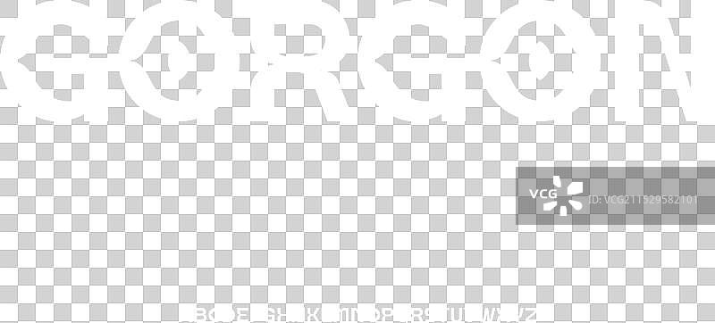 独特的抽象装饰无衬线字母表图片素材