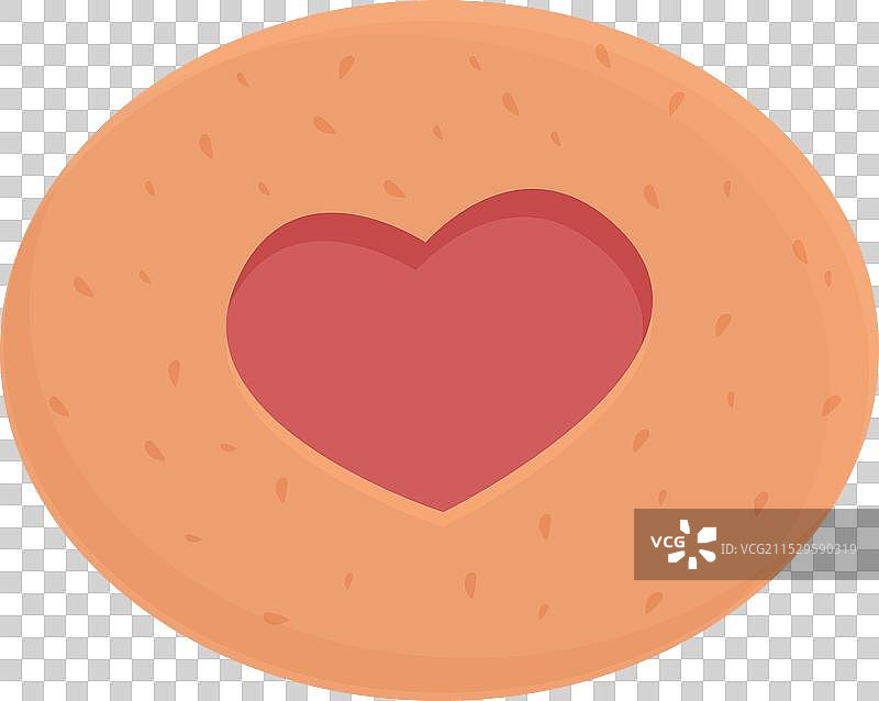 红心门垫图标卡通食品房屋图片素材