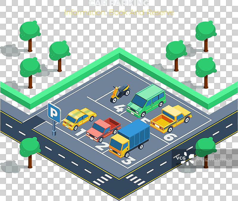 停车场图片素材