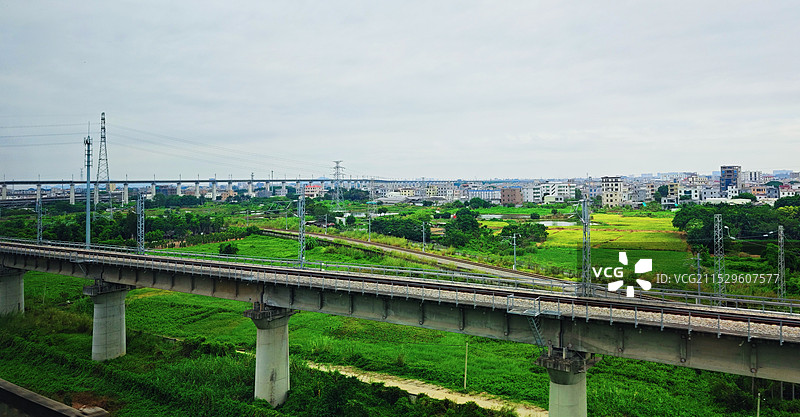 揭阳市榕江流域的美丽景色图片素材