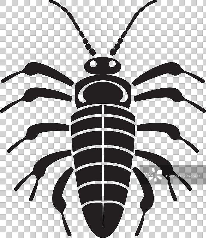 水生图标微妙的光泽黑色之美图片素材