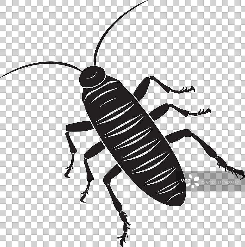 黑色优雅的海洋奇观徽章，雄伟壮观图片素材