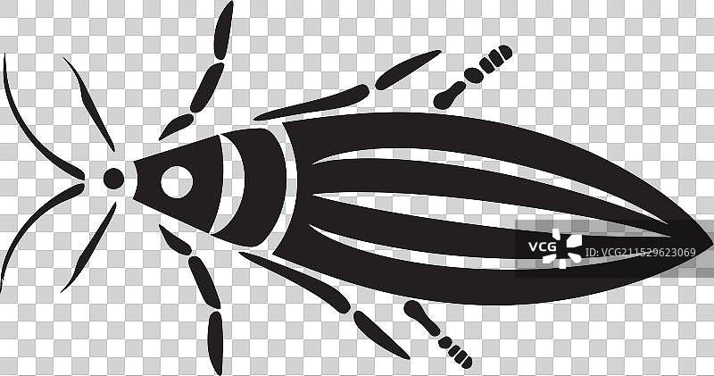 深渊的一瞥，银鱼的光辉与鳍状物图片素材