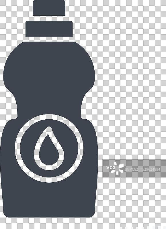 与洗衣符号图标风格相关的漂白剂图标图片素材