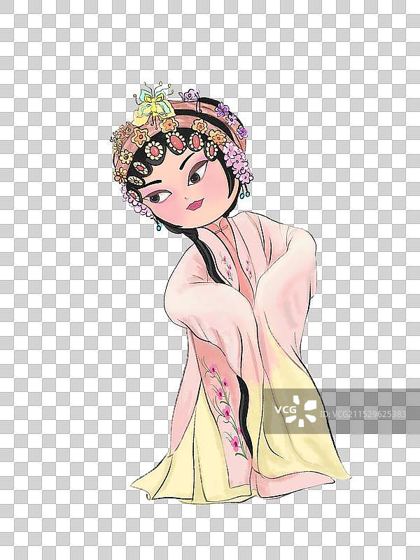 国风戏曲人物图片素材