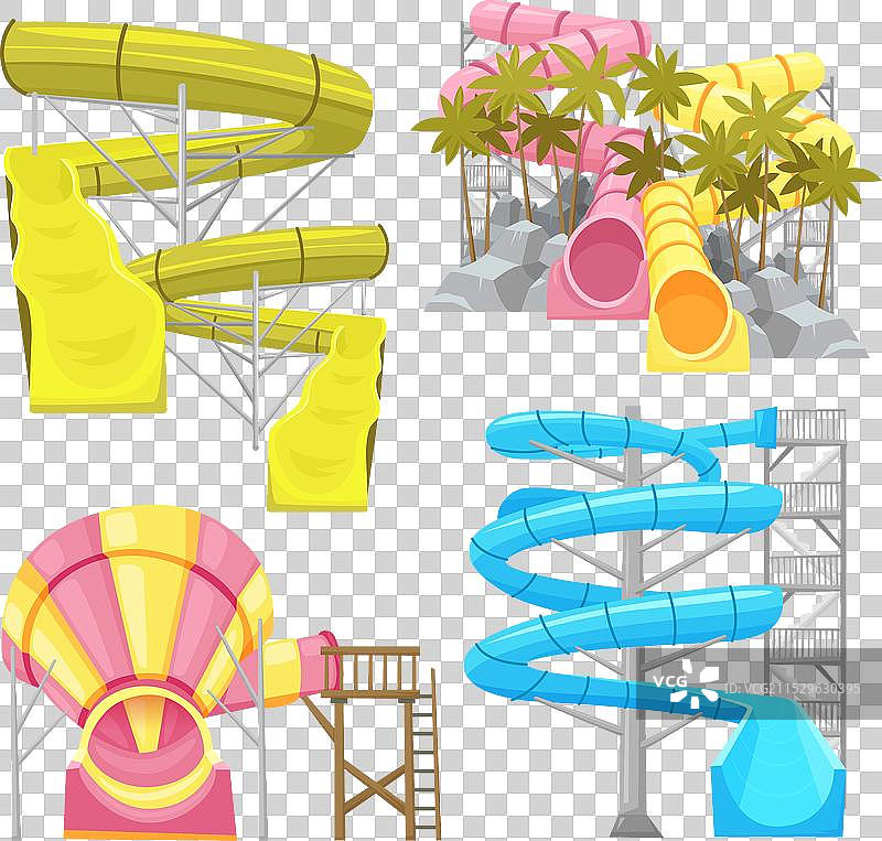 水上乐园设备图片集图片素材